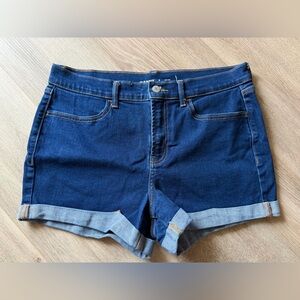 Old Navy Dark Blue Jean Shorts